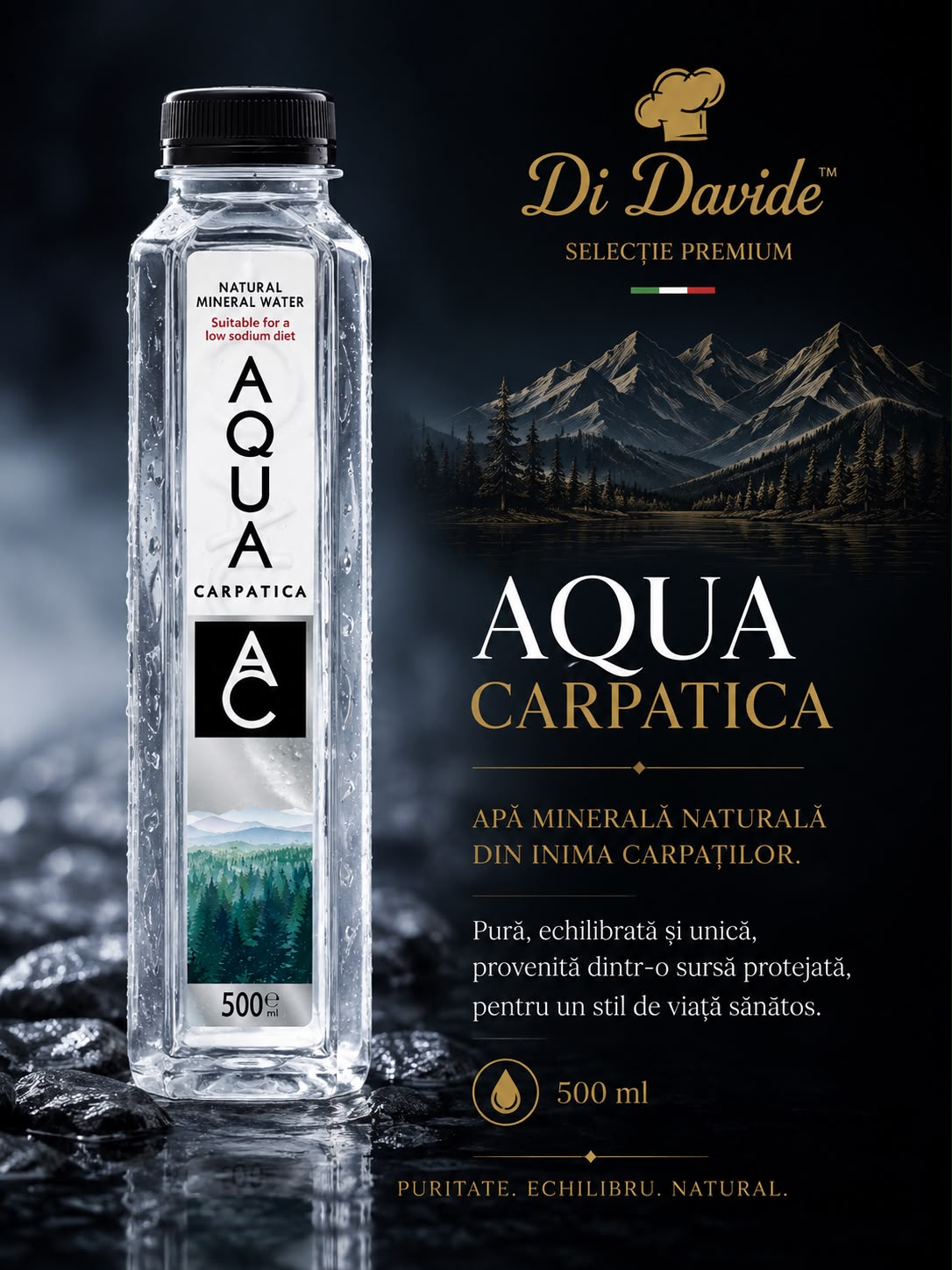 apa-aqua-carpatica-plata-500ml.jpeg Aqua Carpatica Plată - imagine 1