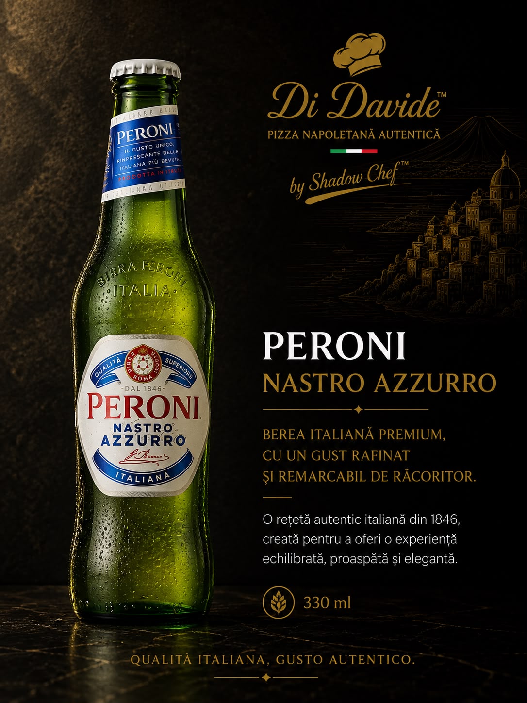 bere-peroni-nastro-azzurro-330ml.jpeg Peroni Nastro Azzurro - imagine 1
