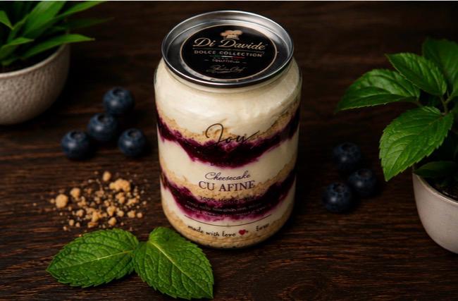 joy-cheesecake-afine.jpeg Joy Cheesecake cu Afine - imagine 1