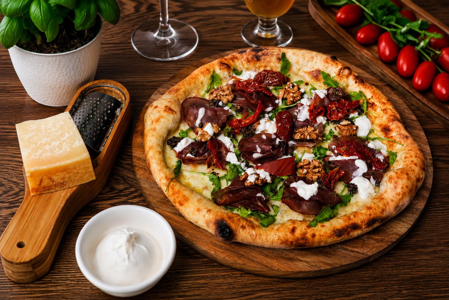 pizza-bresaola-imperiale.jpeg Bresaola Imperiale - imagine 1